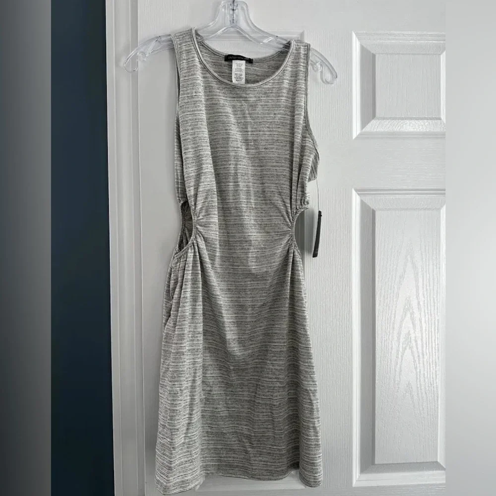 NWT - Caution To The Wind Sleeveless Cutout Dress, Gray - Medium - Picture 2 of 5